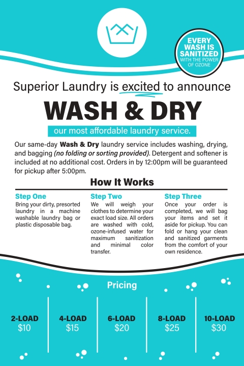 What's the Difference Between a Laundromat and a Dry Cleaner? - Fresh &  Clean Laundry